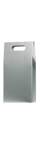 2 Bottle Carton Box - Silver