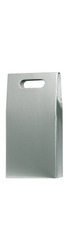 2 Bottle Carton Box - Silver