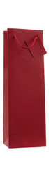 Single Bottle Gift Bags - Red