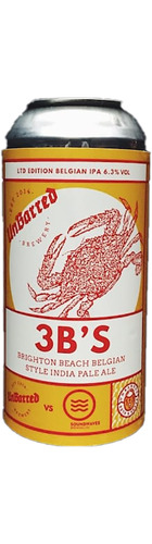 Unbarred 3Bs Brighton Beach Belgian IPA
