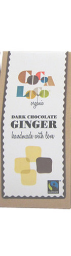 Dark Chocolate-covered Ginger Pieces (100g)