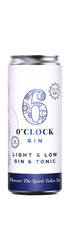 6 O'Clock Gin & Tonic - Light & Low 25cl
