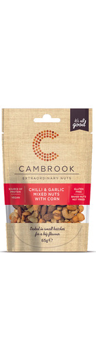 Mixed Nuts with Chocolate Cranberries - 65g