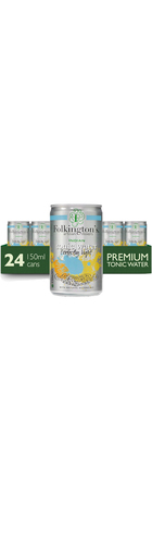 Folkingtons Light Tonic Water - 24 x 15cl Can