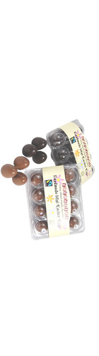 Organic Handmade Dark Chocolate Mini Eggs (140g)