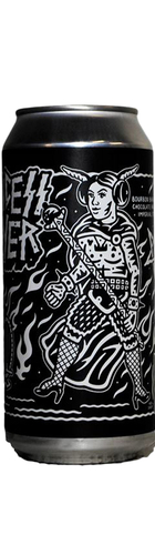 Princess Slayer Barrel Aged Imperial Stout Black Iris Brewery + Emperor's Brewery