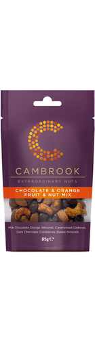 Chocolate & Orange Fruit & Nut Mix - 85g