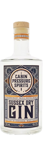 Cabin Pressure Sussex Dry Gin - 70cl