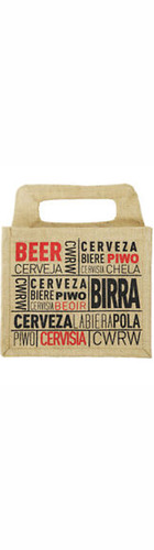 6 bt Ale Hessian Bags