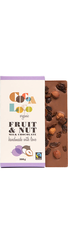 Milk Chocolate Fruit & Nut Bar - 100g