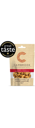 Baked Sweet Chilli Peanuts & Cashews - 80g